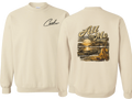 *NEW ITEM* All On Me Crew Sweatshirt - Gildan *SAND COLOR* Adult Sizes Only